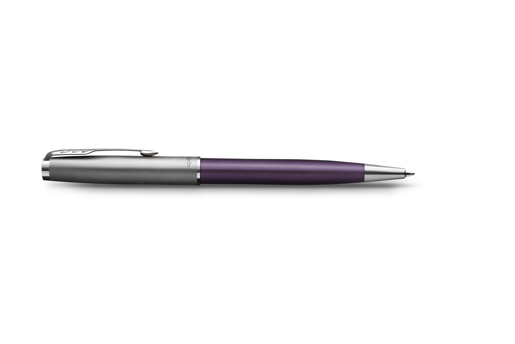 Długopis Parker Sonnet Sand Blasted Metal Violet CT